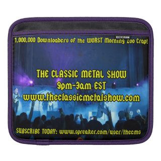 The Classic Metal Show iPad Case Sleeve For iPads