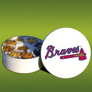 Atlanta Braves Cookie Tin  Sporting Goods  Sports & Outdoors