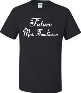 Small Black Adult Future Mrs. Tomlinson T Shirt Clothing