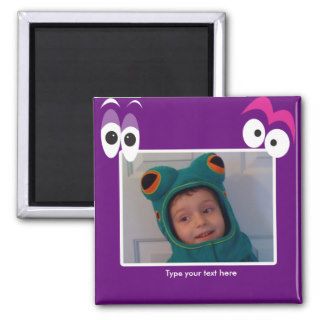 CREEPY EYES TEMPLATE Create your own Photo Magnet