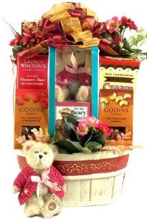 I Love You Beary Much Gift Basket For Mom  Gourmet Gift Items  Grocery & Gourmet Food
