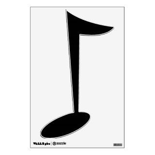 Make Your Own Custom Eighth Note Music Wall Decal