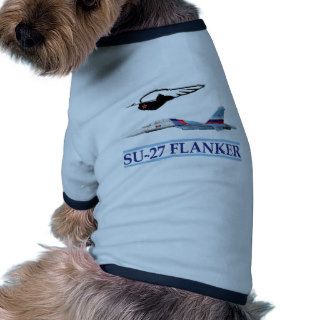 Sukhoi Su 27 Flanker フランカー Doggie Shirt
