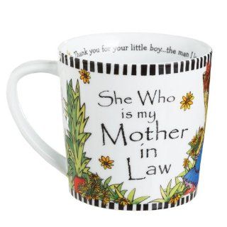 Midwest CBK She Who is My Mother in Law Mug Wonderful Wacky Women Mug Kitchen & Dining