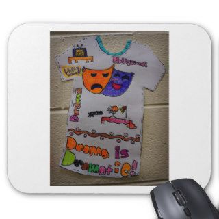 kid drawing t shirt 3 mousepad