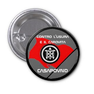 CASAPOUND CASA POUND ITALIA BUTTONS