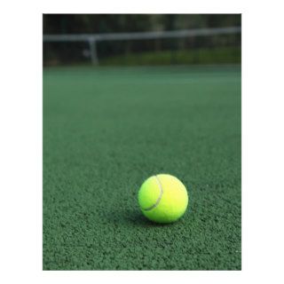 Tennis Ball Flyer Design