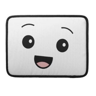 Cute Kawaii Smiley Happy Face Sleeve For MacBook Pro