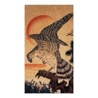 Kuniyoshi Hawk Poster