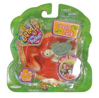 Jungle in My Pocket Double Pack Sassy Snake & Tuttle Turtle Toys & Games
