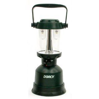 Dorcy 41 3108 Floating Waterproof LED Twin Globe Flashlight Lantern, 160 Lumens, Green Finish   Emergency Lights  
