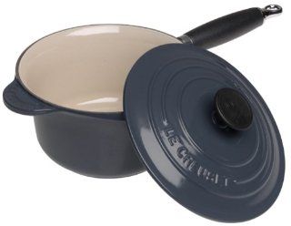 Le Creuset Granite Sauce Pan with Lid & Phenolic Handle 1.25 Qt. Kitchen & Dining