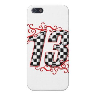 auto racing number 13 case for iPhone 5