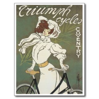 Bicycle Cycling Postcard