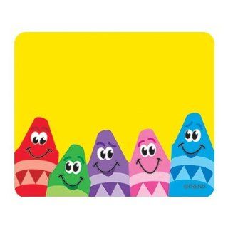 Colorful Crayons Name Tags Toys & Games