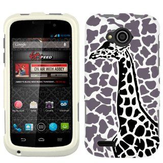 ZTE Reef Gray Giraffe Single On White Phone Case Cover Cell Phones & Accessories