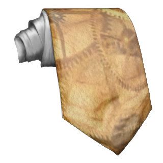 Steampunk Gears Tie Necktie