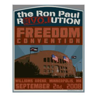 Ron Paul Freedom Convention Poster