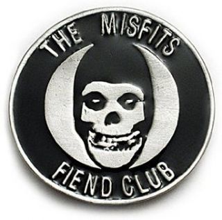 MISFITS FIEND CLUB Belt Buckle Danzig Skate Punk Horror Clothing