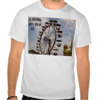 Ferris Wheel at Palace Playland Old Orchard Beach T Shirt