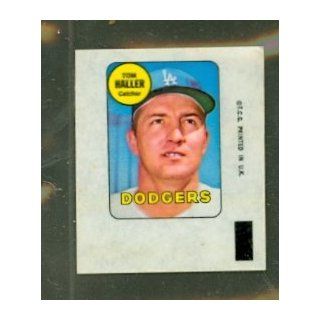 1969 Topps Decals 14 Tom Haller Dodgers Near Mint to Mint at 's Sports Collectibles Store