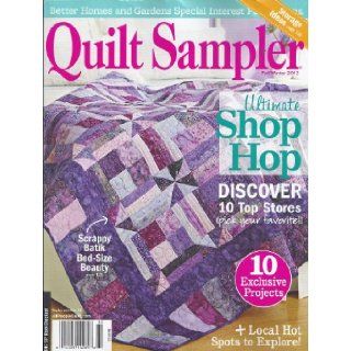 Quilt Sampler Magazine (Better Homes and Gardens, Fall/Winter 2013) Jennifer Keltner Books