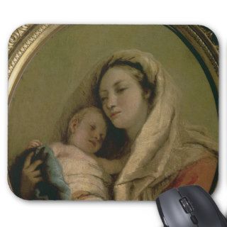 Madonna with Sleeping Child, 1780s Mousepad