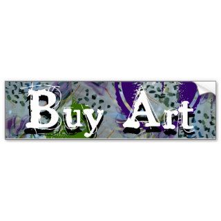 Buy Art Bumper Stickers
