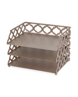Ogee G Three Tiered Stacker Tray   GG Collection