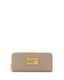 Classic Q Slim Zip Around Wallet, Cement   MARC by Marc Jacobs