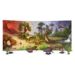 Toy / Game Discovery Post Dinosaur Magnet Board Diorama Nearly 3' Long   For Hours Of Learning & Imaginary Play Toys & Games