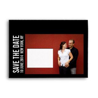 Save the Date Engagement Photo Envelopes