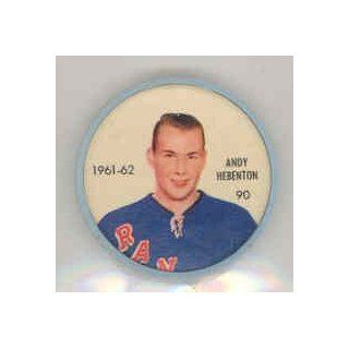 1961 62 Shiriff Coins 90 Andy Hebenton Rangers Near Mint at 's Sports Collectibles Store