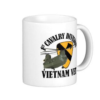 1st Cav Vietnam Vet   CH 47 Coffee Mugs