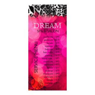 311 Dream in Lights in Pink Leopard Rack Card