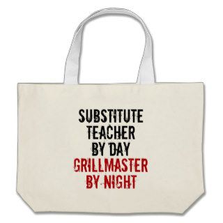 Grillmaster Substitute Teacher Canvas Bag