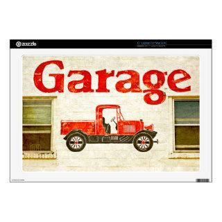 Old Garage Skins For 17" Laptops