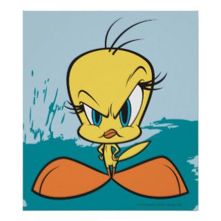 Angry Tweety Posters