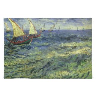 Seascape at Saintes Maries by Vincent van Gogh Placemat