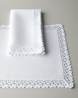 68 x 144 Oblong Ricamo Tablecloth   Matouk