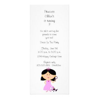 Princess, Dress up tea party personalized invite