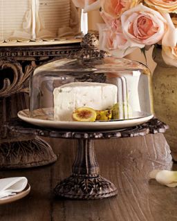 Cheese/Dessert Dome & Pedestal   GG Collection