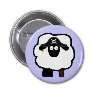 Pirate Sheep Button