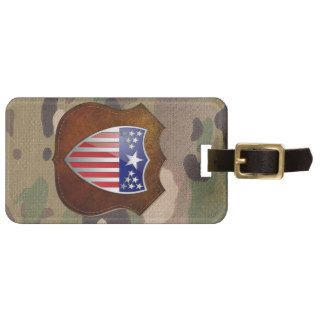 [200] Adjutant General's Corps Branch Insignia Travel Bag Tag