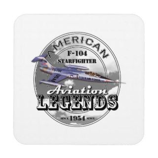F 104 Starfighter Jet Aircraft Coaster