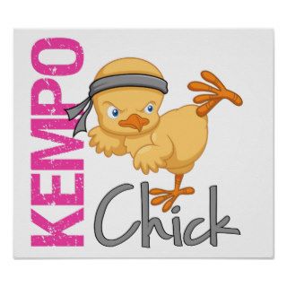 Kempo Chick Print