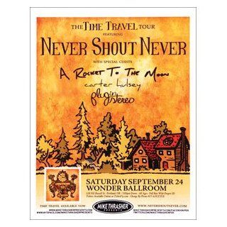 Never Shout Never   Posters   Limited Concert Promo   Prints