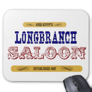 Miss Kitty's Long Branch Saloon Mouse Pad