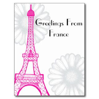 Eiffel Tower Postcard
