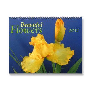 2012 Beautiful Flowers Calendar